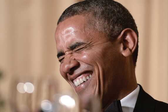 Social Security Admin Releases New Rule, 75,000 Beneficiaries May Lose Gun Rights President Obama. Laughing. (Photo: UPI/Olivier Douliery/Pool)