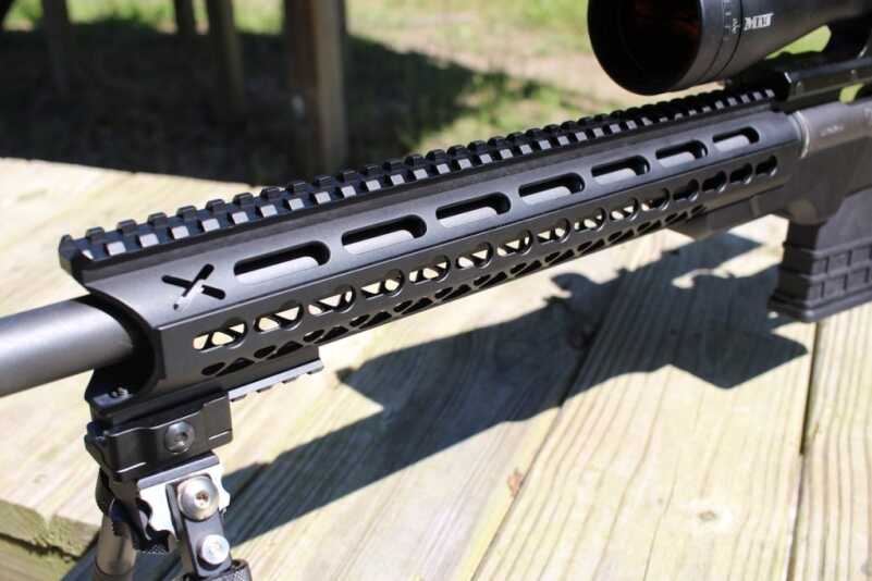 A*B Arms MOD*X Chassis - Rem. 700 Mods (#2) The MOD*X has both 1913 rail space and Keymod slots.