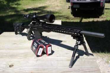 A*B Arms MOD*X Chassis - Rem. 700 Mods (#2) the majority of the 20%22 barrel is well hiden and protected