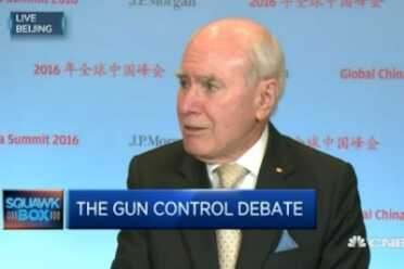 This AR-15/Ax Combo Might be the Coolest First-Responder Tool Ever (And Yeah, It’ll Work for Zombies, Too) Former Australian Prime Minister john Howard.