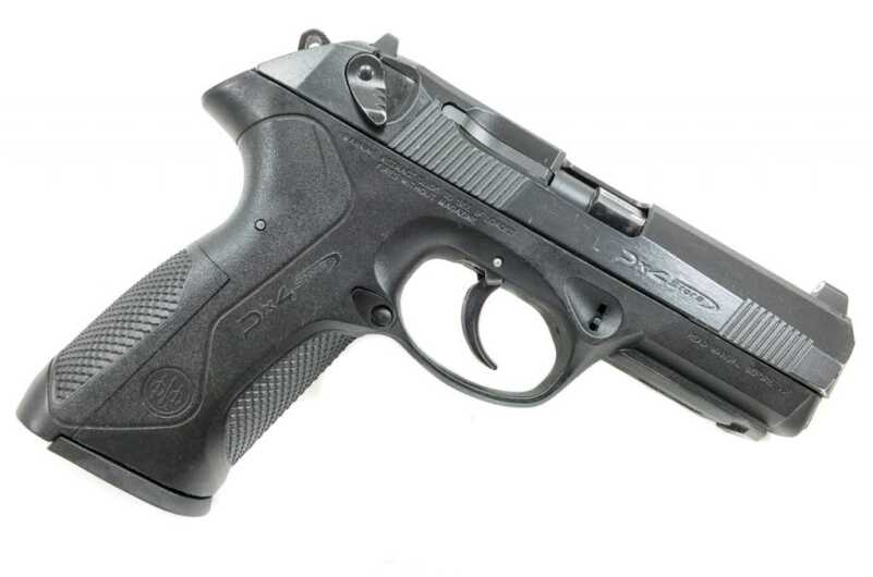 Beretta .40 PX4 Storm Pistol - A Closer Look - Range Report Beretta PX4 Storm, full-size, .40 S&W, right side.