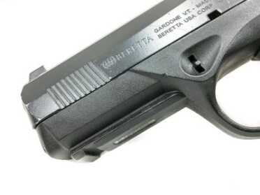Beretta .40 PX4 Storm Pistol - A Closer Look - Range Report Recessed levers on both sides release the slide from the frame.