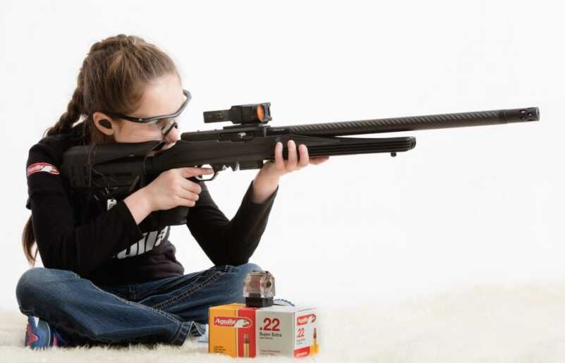 Aguila Helps Heroic Young Shooter, Alexis Welch! Just nine-years-old and already a serious competitive shooter, Alexis Welch is sponsored by Aguila Ammunition and takes her sport very seriously.