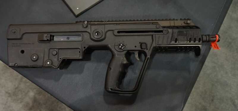 IWI US Tavor X95—The Ultimate 5.56mm Bullpup! Here is a sneak peek at what the X95 SBR should look like with a 13-inch barrel.