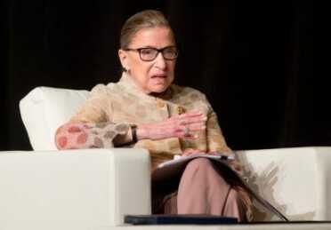 Justice Ginsburg Laments Supreme Court Decision Affirming 2A as Individual Right Justice Ruth Bader Ginsburg of the Supreme Court in May. (Photo: AP/Mike Groll)
