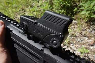 IWI US Tavor X95—The Ultimate 5.56mm Bullpup! The Mepro RDS Pro is one of the finest examples of a red dot sight I’ve ever used. The glass is crystal clear and the dot is clean and precise.