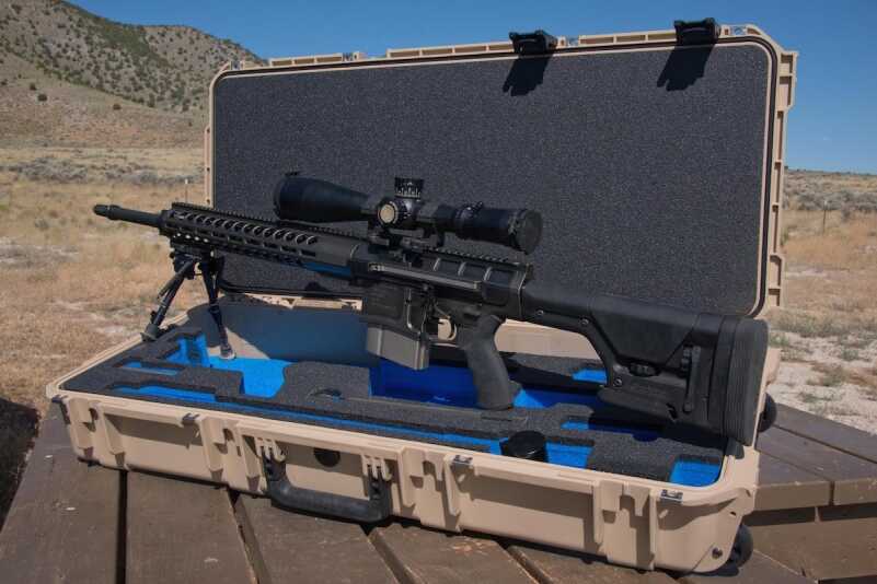 DRD Tactical Takedown Kivaari Semi-Auto .338 Lapua Magnum Once assembled, the Kivaari is ready to take on targets out to extreme distances.