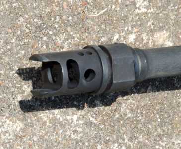 Civilian Bren Light Machinegun - CZ 805 Bren S1 Carbine Full Review The author found that the muzzle brake on the rifle was very effective at reducing perceived recoil.