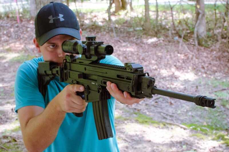 Civilian Bren Light Machinegun - CZ 805 Bren S1 Carbine Full Review The new Bren 805 S1 Carbine from CZ-USA brings U.S. customers a civilian-legal, semi-automatic version of this classic Czech Republic military rifle.