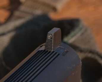 A 100-Yard 1911: Republic Forge Longslide 10mm—Full Test The front sight is a tall, suppressor-height tritium unit.