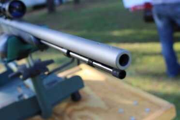 Traditions Muzzleloaders—Two Gun Review, Pursuit G4 and Buckstalker The ramrod fits nice and snug to the barrel.