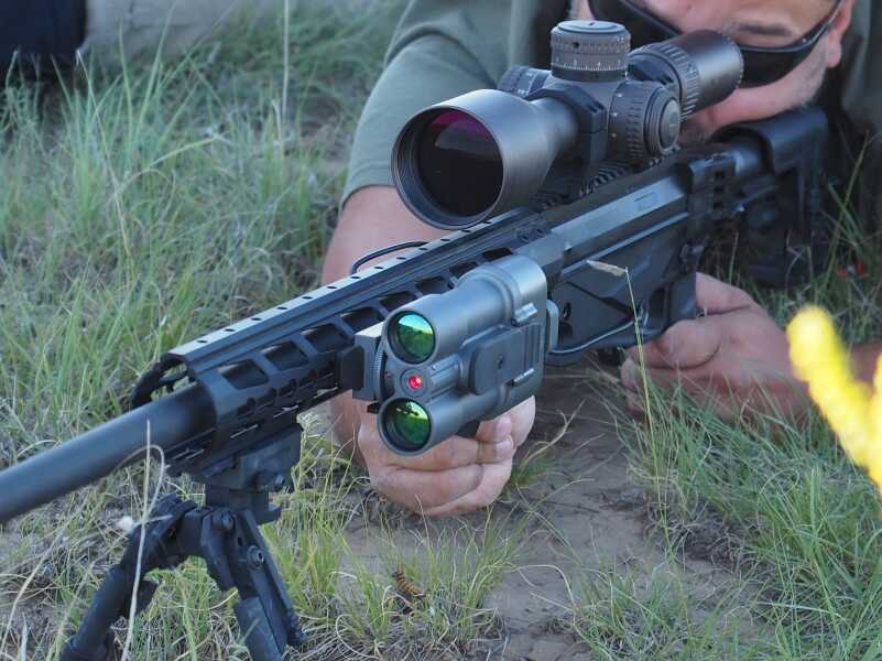 The rail-mountable Radius rangefinder from SilencerCo's SWR group is an amazing piece of equipment.
