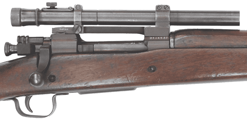 MilSurp: Collecting The Model 1903A4 Sniper Rifle The M73B1 Telescopic Sight was a modification of the Weaver 330-C commercial scope. Most of the nation’s optical manufacturers were engaged in war work when requests for the telescopic sight were announced. Weaver, although a small company in El Paso, Texas, stepped up and managed to maintain sufficient production throughout the war.