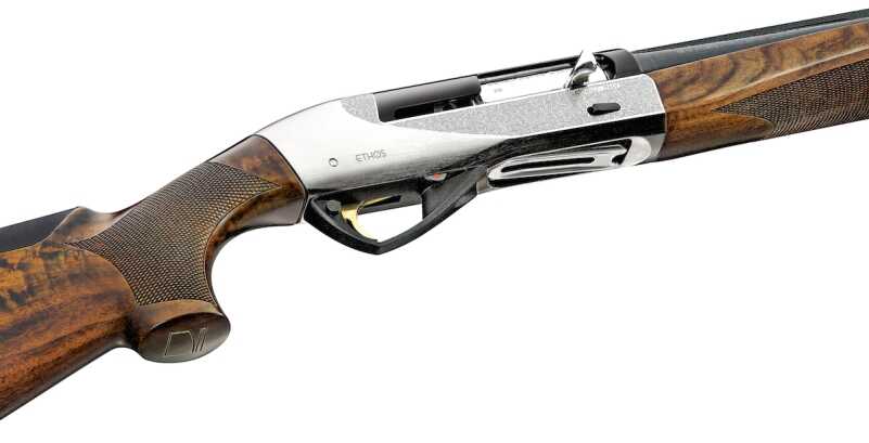 The Benelli Ethos employs the company's Inertia Driven System of operation that provides shooters with a clean-running and ultra-reliable action.