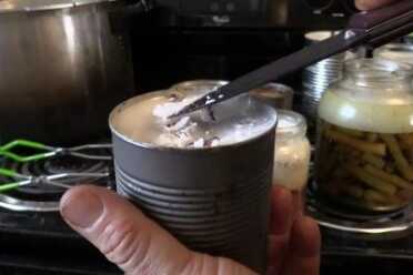 Prepping 101: Canning Food With Paraffin Wax for Short Term Preservation Canning with wax using this experimental method worked for me as well as any canning jar with a fresh lid, but this is way outside of approved FDA canning practices, so watch/read at your own risk.