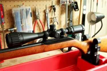 A job well done. With the right tools and know-how, this old .22 has a fresh set of eyes! Happy shooting.