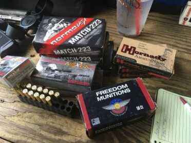 A 6-pound, sub-MOA, 9 5.56mm AR?—Full Review. For accuracy, velocity, and function testing, I used a variety of factory ammo and plenty of my own handloaded 55-grain plinking ammo.