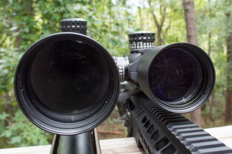 Optics Buying Guide: Big Scopes Which of these will transmit more light to your eye? That depends...
