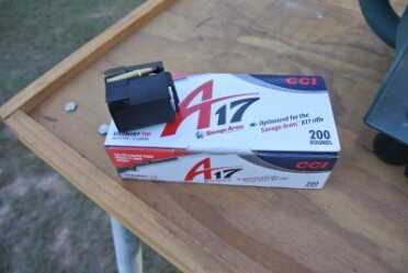 CCI Makes a .17HMR designed for the A17. It moves about 100fs faster than other loads. 