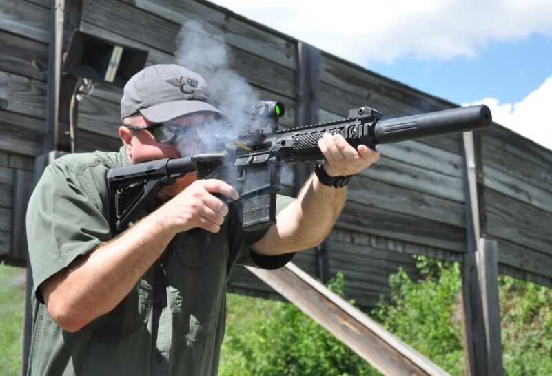 Suppressor Company Offers An AR?—The AAC MPW in 300 BLK—Full Review The AAC MPW packs in 300 BLK performance into a compact package. SBR variant shown equipped with AAC 7.62-SDN-6 suppressor.
