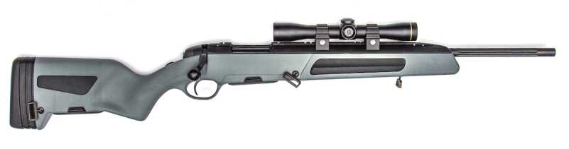 The Steyr Scout is the culmination of Jeff Cooper's concept of a light yet capable rifle. Shown equipped with a Leupold Scout Scope. Image courtesy of the manufacturer.