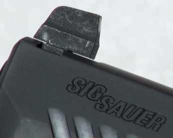 Sig's New P320RX Competition & Defense Pistol—Full Review Because the front sight is so tall, special holster considerations exist - and unlike the regular P320, SIG does not provide one right now.