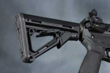 Suppressor Company Offers An AR?—The AAC MPW in 300 BLK—Full Review The MPW comes with Magpul’s excellent CTR stock that is adjustable and has a friction lock for stability. Image courtesy of Camera1.