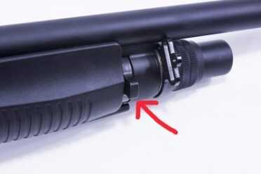 Hybrid Pump/Semi-Auto Scattergun? The TriStar TEC-12—Full Review. The switch for changing firing modes is a ring forward of the fore end that you rotated to change from pump to semi-auto.