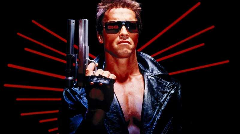 The iconic Hardballer .45 longslide was prominently featured in the film The Terminator. Image courtesy of MGM.