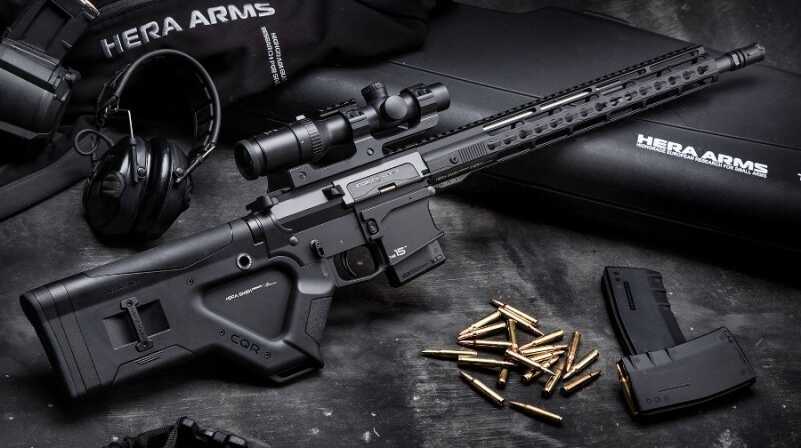Hera Arms' New FN P90-Style PDW AR Accessories hera-arms-cqr-california-compliant-stock
