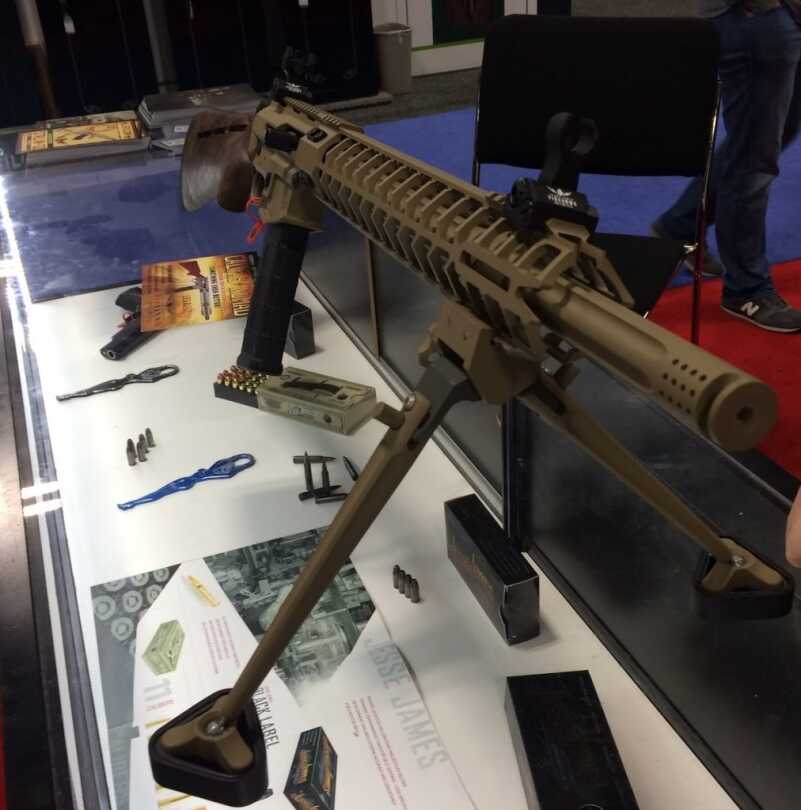 Jesse James’ Stalin 12, An AK-Pattern 12 Gauge -- SHOT Show 2017 Jesse James’ Stalin 12, An AK-Pattern 12 Gauge -- SHOT Show 2017