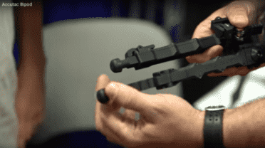 A U.S. Marine-Proof Bipod? Rugged Accu-Tac Bipods—SHOT Show 2017. A U.S. Marine-Proof Bipod? Rugged Accu-Tac Bipods—SHOT Show 2017.