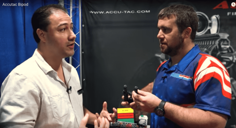 A U.S. Marine-Proof Bipod? Rugged Accu-Tac Bipods—SHOT Show 2017. A U.S. Marine-Proof Bipod? Rugged Accu-Tac Bipods—SHOT Show 2017.