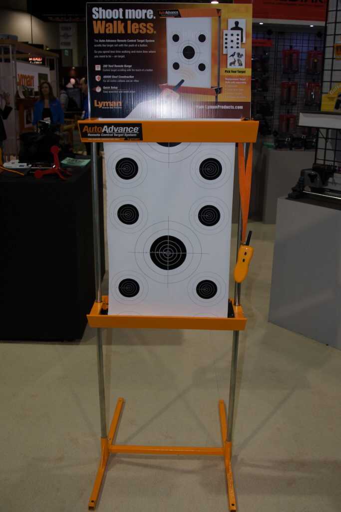 Lyman: 50th Edition Reloading Handbook, Remote-Controlled Target Stand - SHOT Show 2017 Lyman: 50th Edition Reloading Handbook, Remote-Controlled Target Stand - SHOT Show 2017