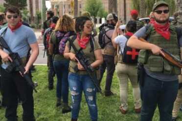 Anti-Trump 'Lefties with Guns' Descend on Phoenix Anti-Trump 'Lefties with Guns' Descend on Phoenix