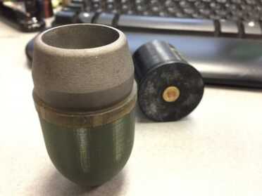 RAMBO: 3D-Printed 40mm Grenade Launcher Fires 3D-Printed Ammo RAMBO: 3D-Printed 40mm Grenade Launcher Fires 3D-Printed Ammo