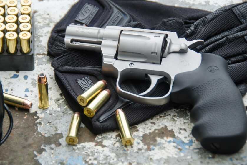 2017 Colt Cobra stainless revolver representing Colt's return to double-action wheelguns