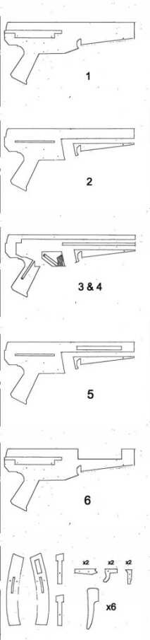 Watch This Working Cardboard MP5 Shoot Paper Bullets!