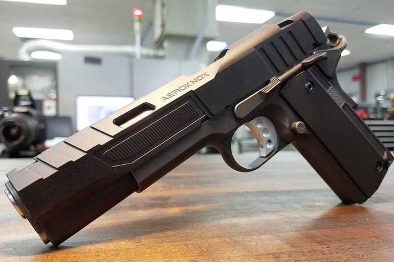 Aeroknox Showing Off Futuristic 1911 Slides and Grips Aeroknox Showing Off Futuristic 1911 Slides and Grips