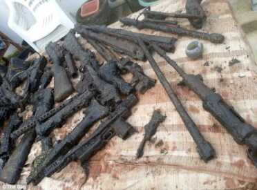 British Father and Son Find Dozens of Guns Fishing with Magnets British Father and Son Find Dozens of Guns Fishing with Magnets