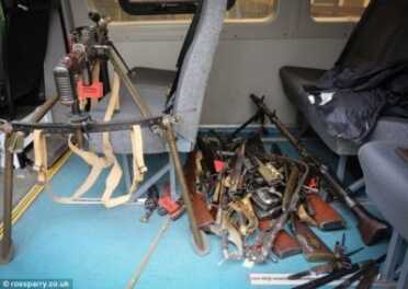 Bomb Squad Called after British Man's WWII Munitions Collection Discovered Bomb Squad Called after British Man's WWII Munitions Collection Discovered
