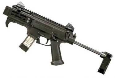 CZ-USA Teasing Scorpion-Specific Suppressor, PDW-Style Pistol Too CZ-USA Teasing Scorpion-Specific Suppressor, PDW-Style Pistol Too