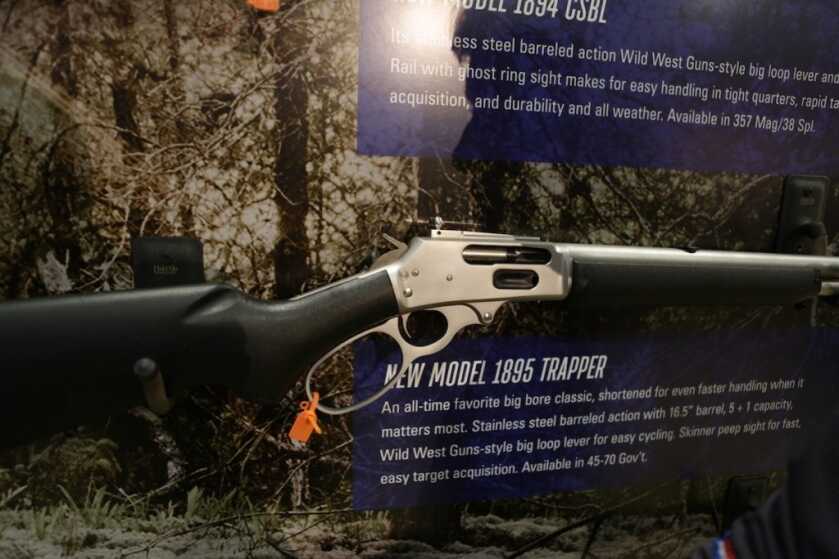 Marlin Model 1895 Trapper: Modern Day Touch on A Classic — SHOT Show 2018 Marlin Model 1895 Trapper: Modern Day Touch on A Classic — SHOT Show 2018