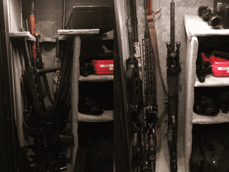Maximize Space in Your Gun Safe with these DIY 'Rifle Rods' Feature Image Rods