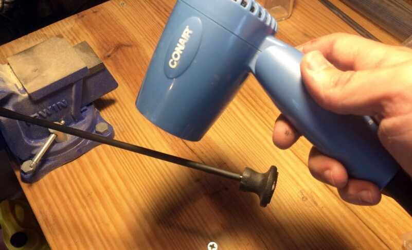 Maximize Space in Your Gun Safe with these DIY 'Rifle Rods' Heat Gun