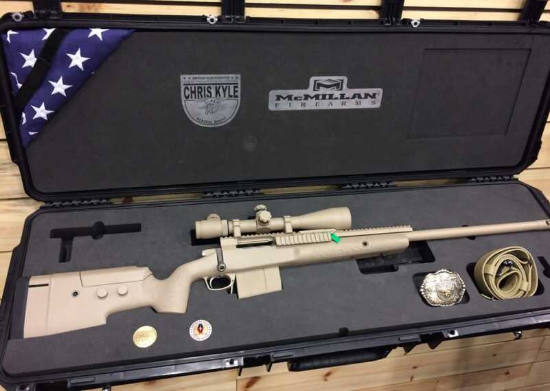 Must-See: McMillan Firearms Recreated Chris Kyle’s Custom TAC-338 Must-See: McMillan Firearms Recreated Chris Kyle’s Custom TAC-338