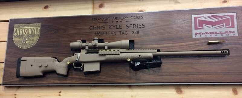 Must-See: McMillan Firearms Recreated Chris Kyle’s Custom TAC-338 Must-See: McMillan Firearms Recreated Chris Kyle’s Custom TAC-338