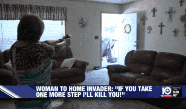 Texas Woman to Shovel-Wielding Intruder: ‘One more step I’ll kill you’ Texas Woman to Shovel-Wielding Intruder: ‘One more step I’ll kill you’