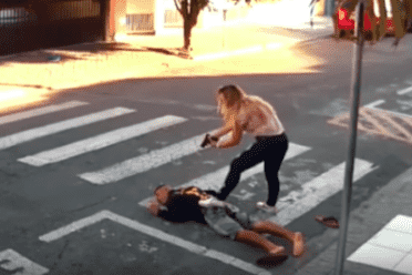 WATCH: Off-Duty Police Officer Shoots Thug Trying to Rob Mothers and Children