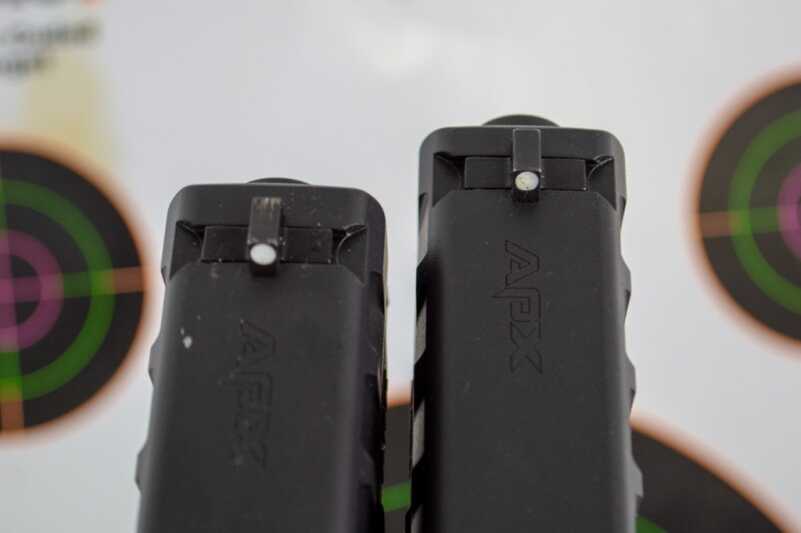 Field Test: Beretta’s APX Full Size and Compact Here's a welcome change - dovetail-mounted sights.